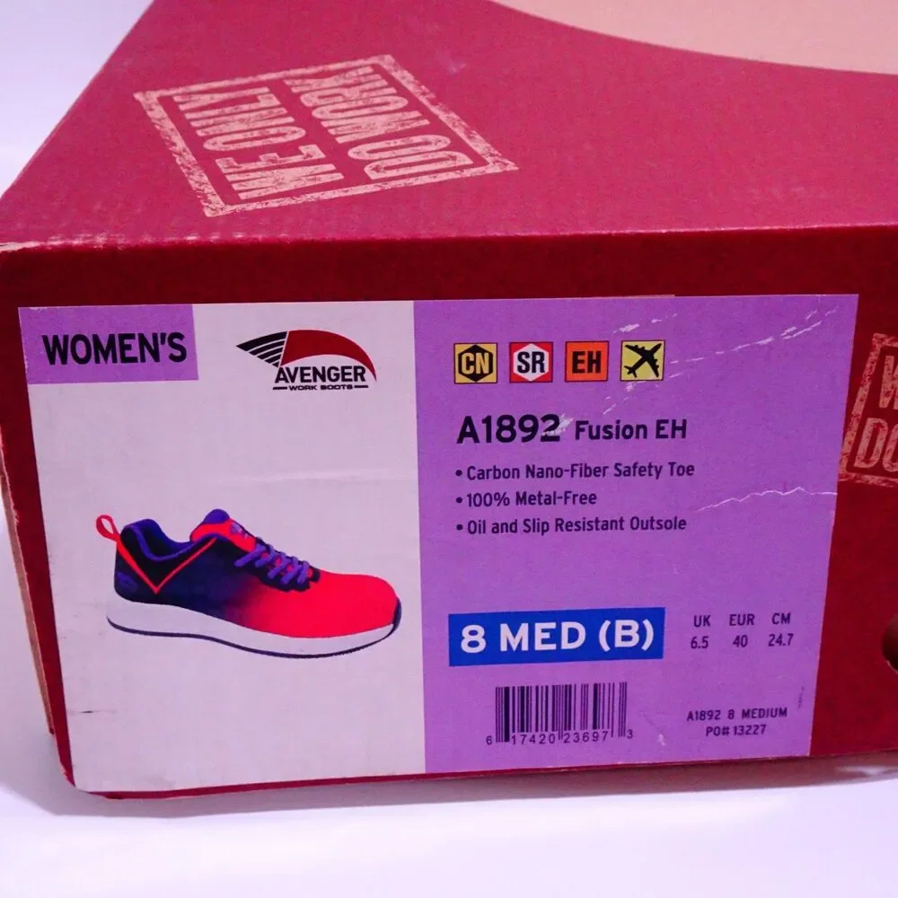 Avenger Women's A1892 Fusion EH Electric Haze Sneakers Sz 8 M NWT 145